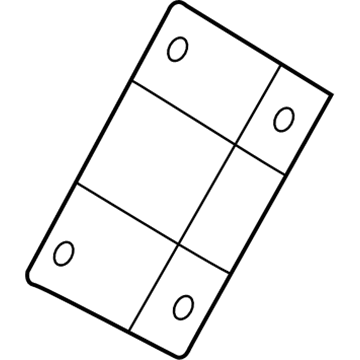 BMW 65206912242 Bracket, Antenna Amplifier 65206912242 BMW Bracket, Antenna Amplifier Illustration 1 of 1
