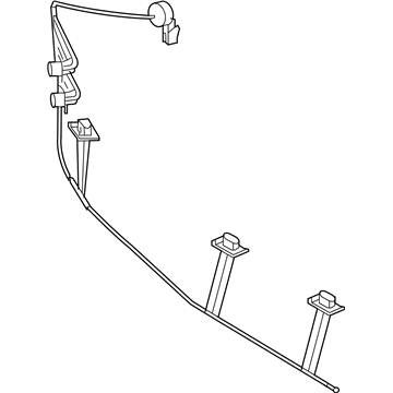 65206912244 BMW Antenna, Bumper Illustration 1 of 1