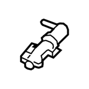 61677341541 BMW High Pressure Nozzle, Left Illustration 1 of 1