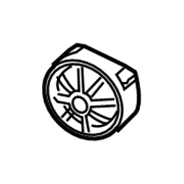 65136978631 BMW Top-Hifi Loudspeaker Tweeter Illustration 1 of 1