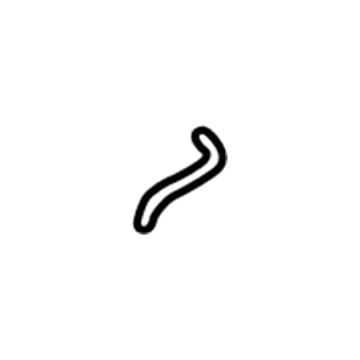 BMW 54128167253 Outlet Hose 54128167253 BMW Outlet Hose Illustration 1 of 1