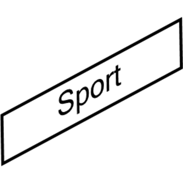 BMW 428i Emblem - 51147327750