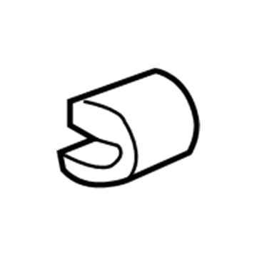 61677046369 BMW Bracket, Hose Line Illustration 1 of 1