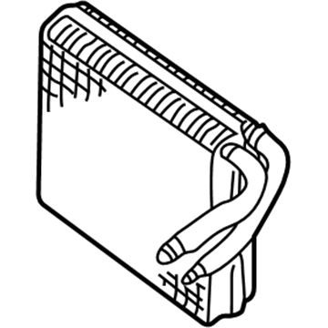 64111499134 BMW Evaporator Illustration 1 of 1