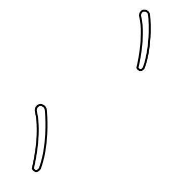 BMW 51335A3D570 SET ADHESIVE TAPE TRIM FRONT 51335A3D570 BMW SET ADHESIVE TAPE TRIM FRONT Illustration 1 of 1