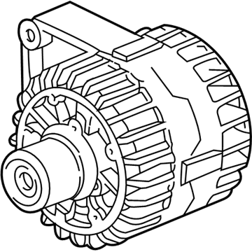 12317501592 BMW Compact Alternator Illustration 1 of 1