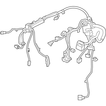 BMW 61115A54938 Front Right Repair Wiring Set 61115A54938 BMW Front Right Repair Wiring Set Illustration 1 of 1