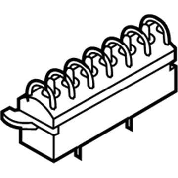 BMW 61316958030 Centre Console Switch Unit 61316958030 BMW Centre Console Switch Unit Illustration 1 of 1