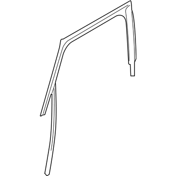 51337322515 BMW Window Guide, Left Front Door Illustration 1 of 1