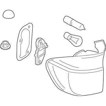 2013 BMW X5 Back Up Light - 63217227792