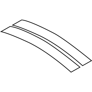 BMW 51142759309 Set, Trim Strip, Roof