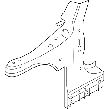 41007387971 BMW Left Column A Exterior Illustration 1 of 1