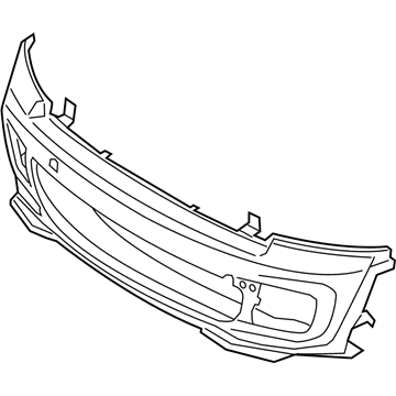 BMW 51112759494 Panel, Bumper, Primed, Front