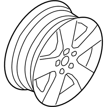 2013 BMW X5 Alloy Wheels - 36116770200