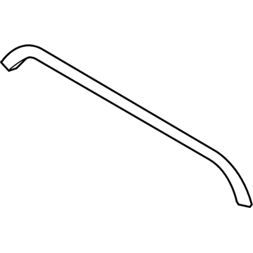 BMW 51137149957 Moulding, Hood 51137149957 BMW Moulding, Hood Illustration 1 of 1