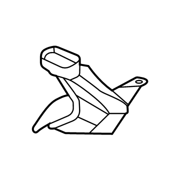 51317954578 BMW WATER DRAIN CHANNEL, LOWER R Illustration 1 of 1