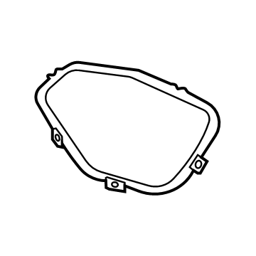 51717954664 BMW COWL PANEL COVER, PART 2 Illustration 1 of 1