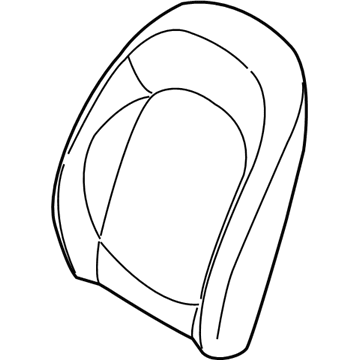 BMW 52107939848 COVER SPORT BACKREST ELECTR.