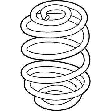BMW 33533413184 Barrel Spring Rear