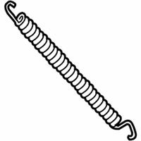 BMW 428i Liftgate Lift Support - 51247295203 Tension Spring, Boot Lid/Tailgate