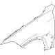 BMW 41009627295 Front Left Side Panel