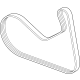 BMW 11289453610 Ribbed V-Belt