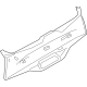 BMW 51497954138 TRUNK LID TRIM PANEL