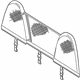 BMW 54617030790 Window Deflector