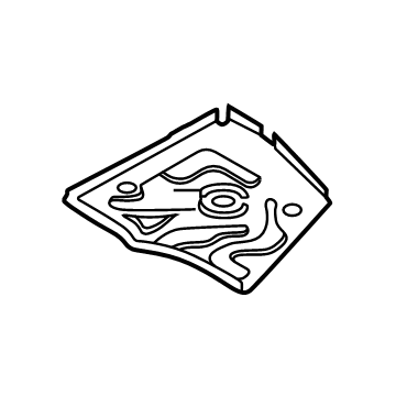 BMW XM Floor Pan - 41124A18D48