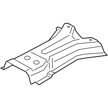 BMW XM Exhaust Heat Shield - 51489451759