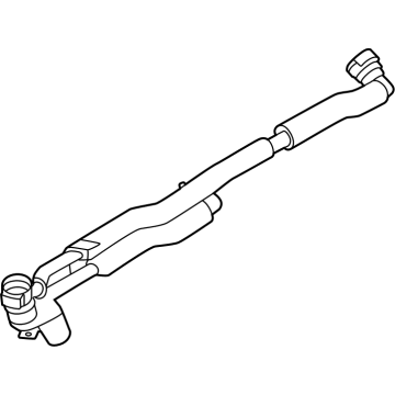 17125A36670 BMW DOUBLE PIPE, AUTOMATIC TRANS Illustration 1 of 1