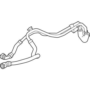 2025 BMW M5 Cooling Hose - 17125A6D407