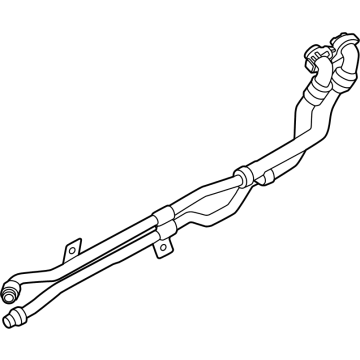 17125A36659 BMW DOUBLE PIPE COMBINED CHARGIN Illustration 1 of 1