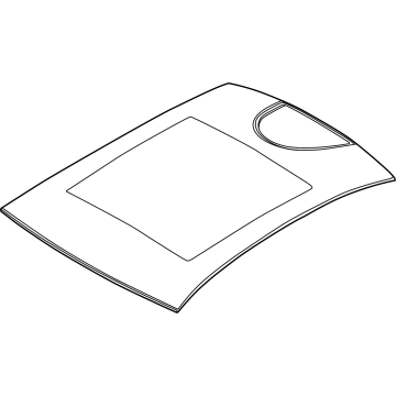 54105A09964 BMW GLASS SUNROOF Illustration 1 of 1