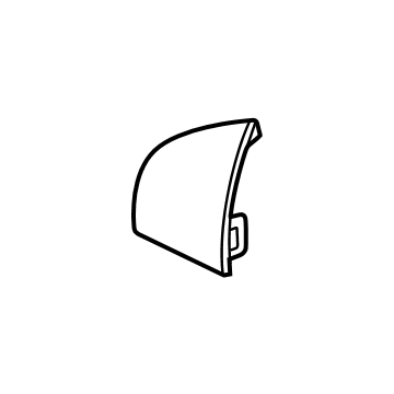 BMW 51135A130D0 BLIND COVER, CAMERA SYSTEM 51135A130D0 BMW BLIND COVER, CAMERA SYSTEM Illustration 1 of 1