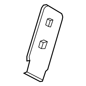 52205A1C723 BMW TRIM PANEL, BACKREST CENTER Illustration 1 of 1