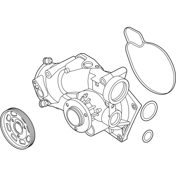 BMW XM Water Pump - 11519468284
