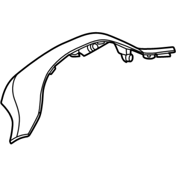 32305A8A907 BMW COVER FOR STEERING WHEEL, UP Illustration 1 of 1