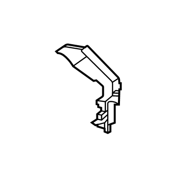 41219627621 BMW MOLDED PART, B-PILLAR, FRONT Illustration 1 of 1
