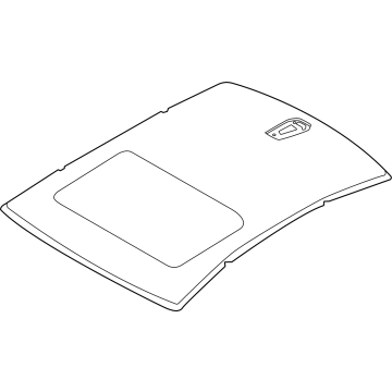 41315A6AB44 BMW ROOF COVERING LIFTING-SLIDIN Illustration 1 of 1