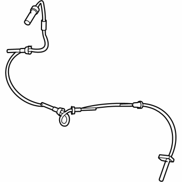 BMW 550e xDrive ABS Sensor - 34525A62683