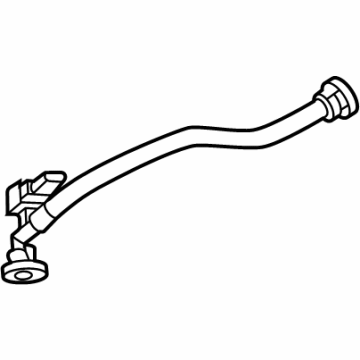 BMW 550e xDrive PCV Valve Hose - 13909884343