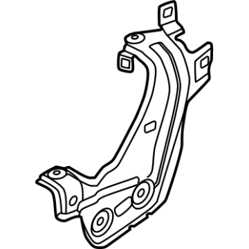 41355A7A525 BMW BRACKET, SIDE PANEL, REAR LE Illustration 1 of 1