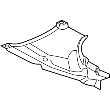 51718086969 BMW Bottom Left Cover Illustration 1 of 1