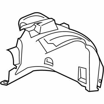 2025 BMW X3 Fender Splash Shield - 51719881284