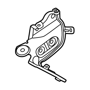 41355A7A527 BMW HOLDER SIDE PANEL FRONT BOTT Illustration 1 of 1