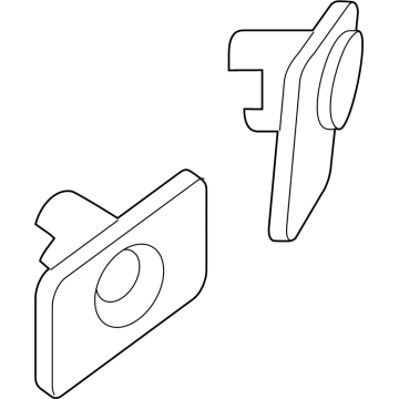 51125A83E80 BMW KIT MOUNT PDC SENSOR Illustration 1 of 1