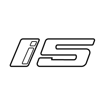 BMW i5 Emblem - 51145A0CA04