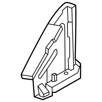 51419462229 BMW CORNER MOULDING, INTERIOR LE Illustration 1 of 1