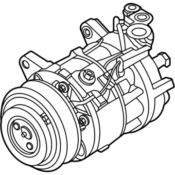 2024 BMW 530i A/C Compressor - 64525A6FE34